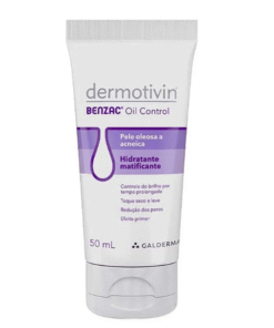 Hidratante Matificante Facial Dermotivin Benzac 50ml