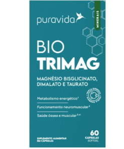 BioTrimag Trimagnésio Puravida 60 cápsulas