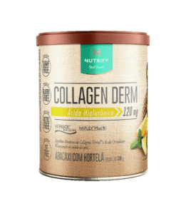 Colágeno Collagen Derm Nutrify sabor Abacaxi com Hortelã 300g
