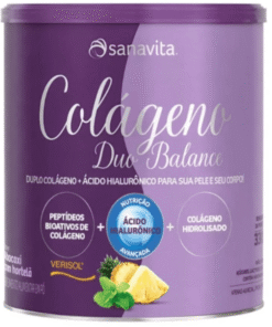 Colágeno Sanavita Duo Balance Abacaxi com Hortelã 330g