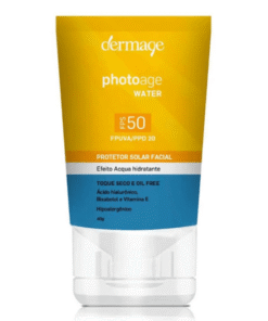 Protetor Solar Facial Dermage Photoage Water FPS50 40g