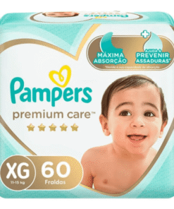 Fralda Pampers Premium Care XG 60 unidades